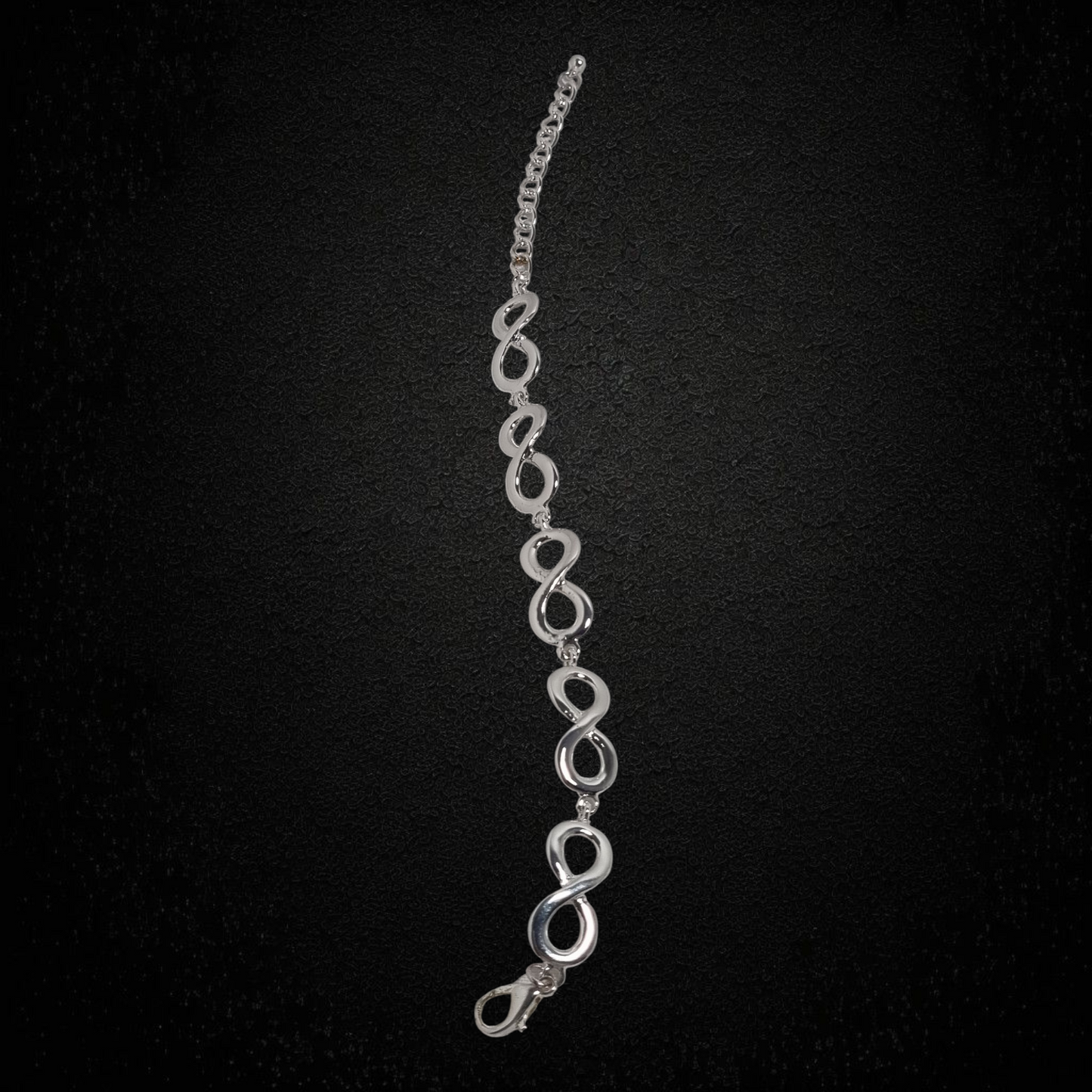 Bracciale GRACE .031 Maglie infinito acciaio lucido.