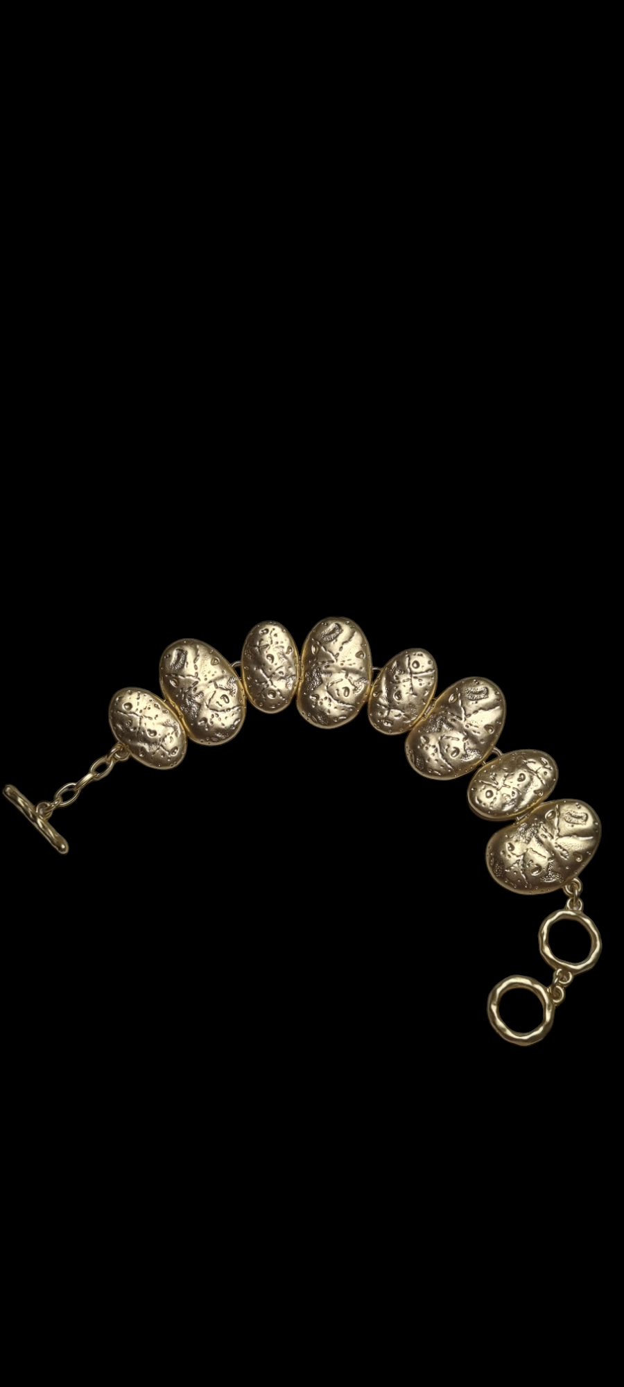Bracciale LE PIETRE .093 piastre varie dimensioni in lega zama.