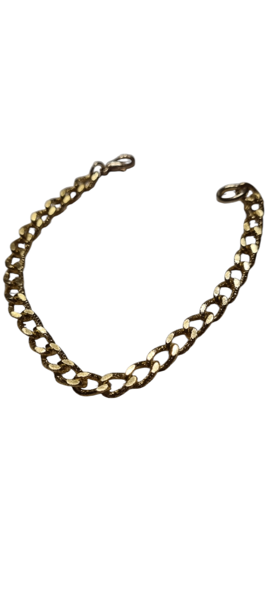 Bracciale UOMO .017 filo di catenelle grumetta dorata