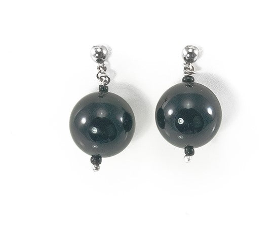 Orecchini LE PIETRE .015 perla onice