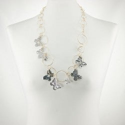 Orecchini RAGAZZE .016 Farfalle acciaio.