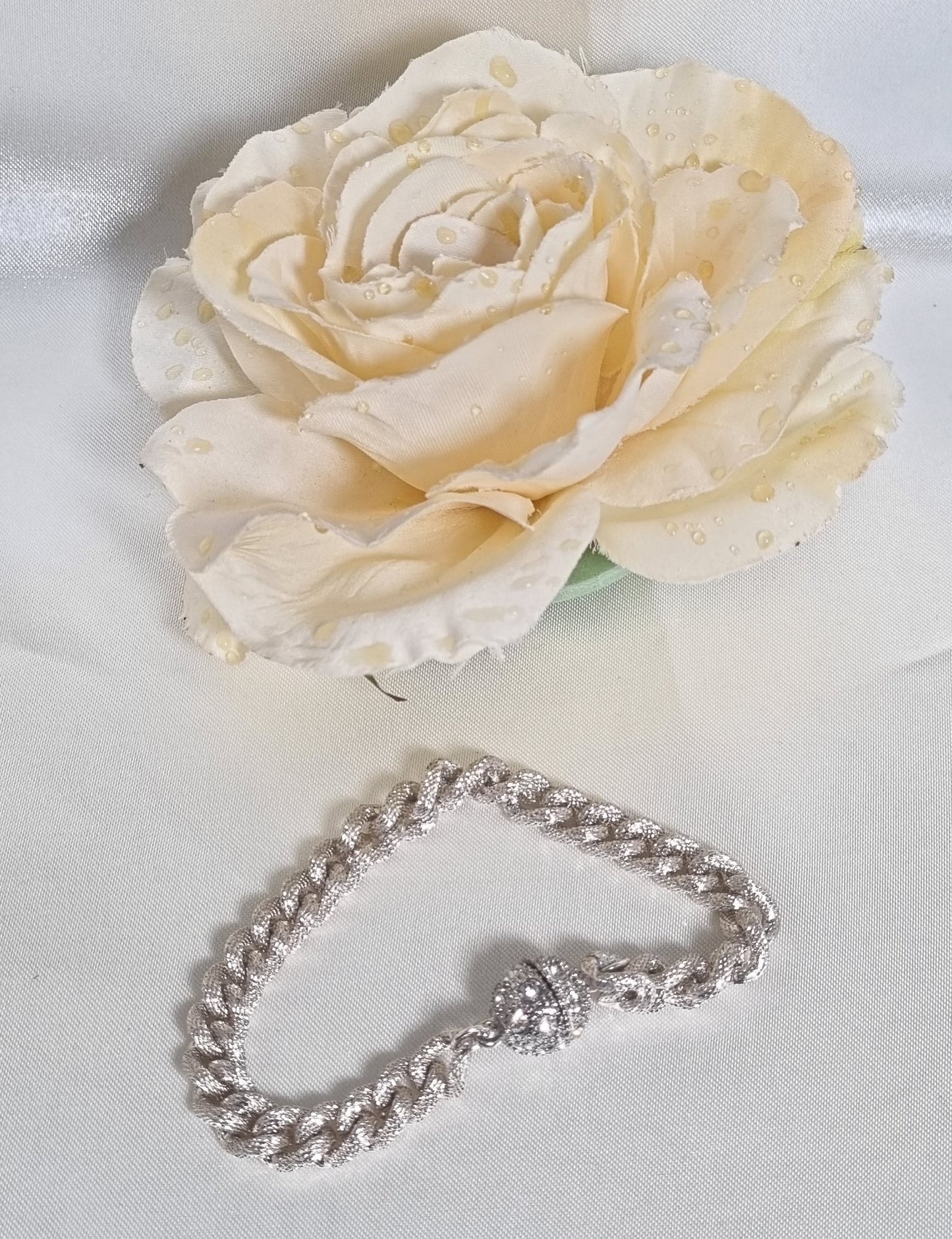 Collana GRACE i metalli .012 lunga maglie metallo color champagne,