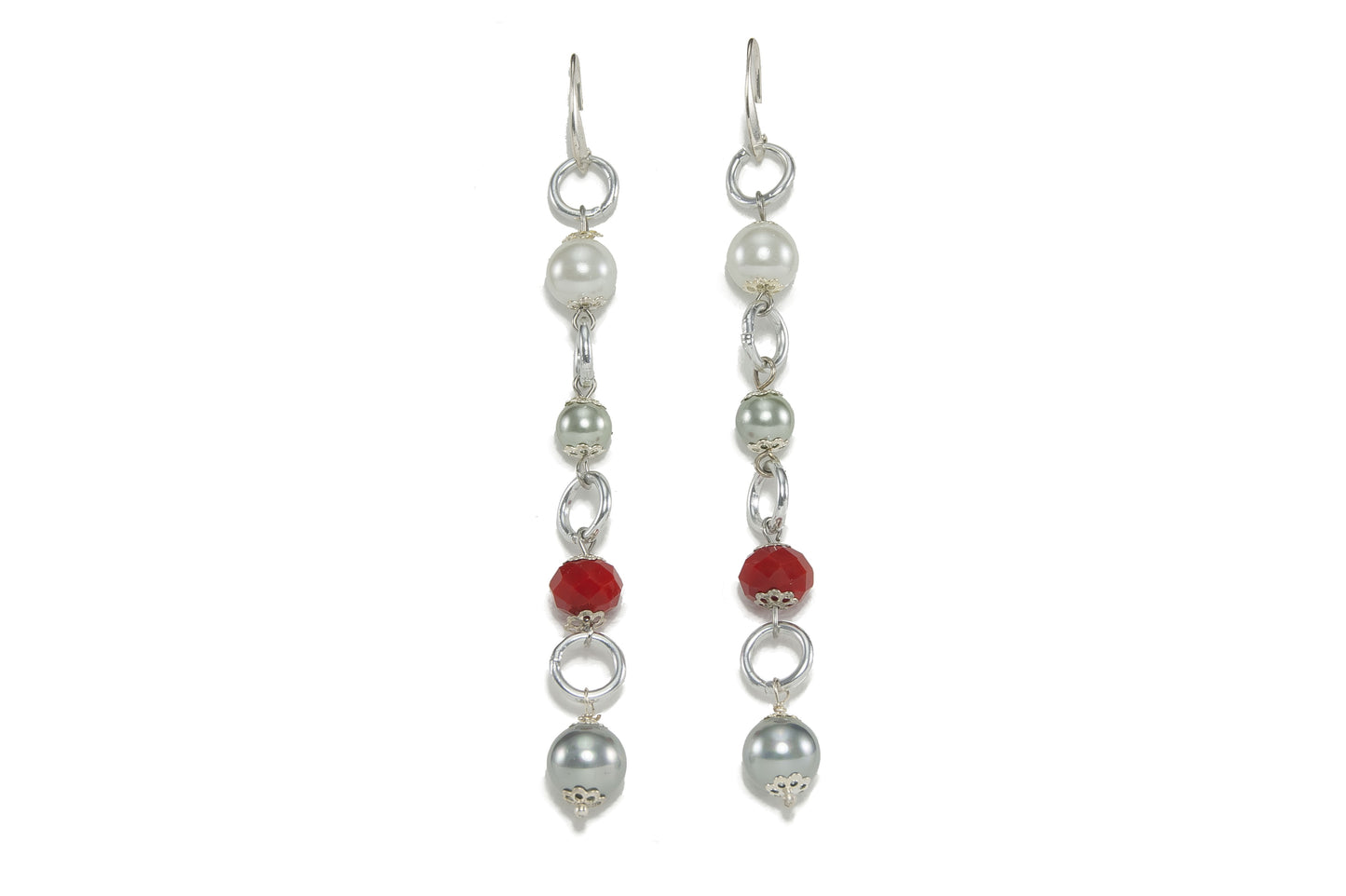 Orecchini HERMIONE Le Ragazze .005a, sole metallo e cristallo.