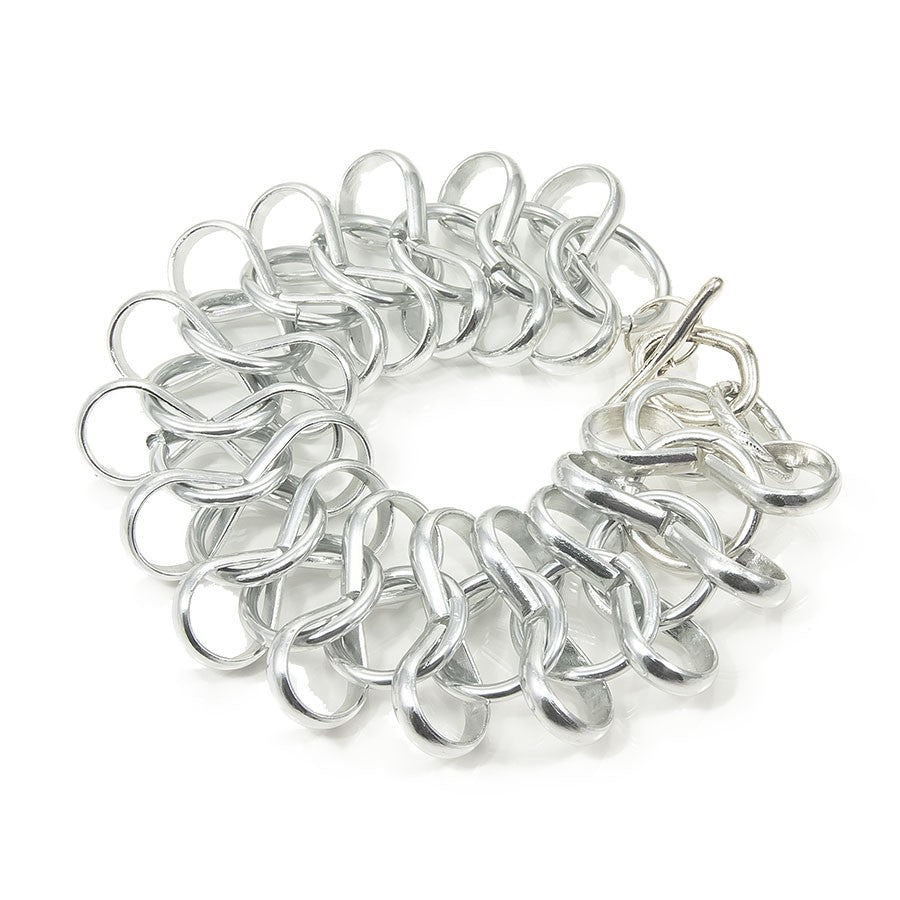 Collana HERMIONE Le Ragazze .021 maglia metallica