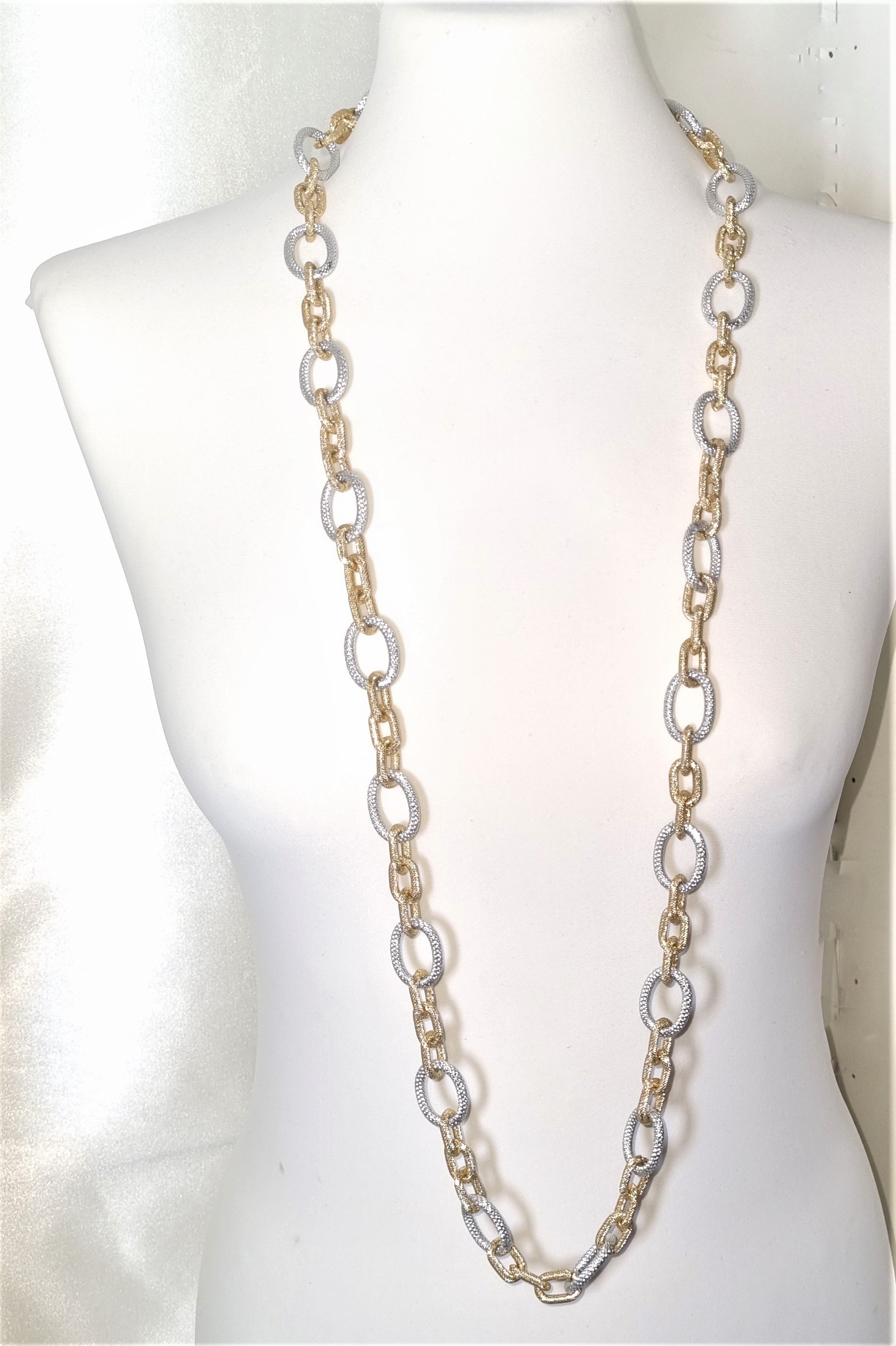 Eichmüller 090 - Cinturino Orologio A Maglie In Acciaio Inox Massiccio - Foto 4