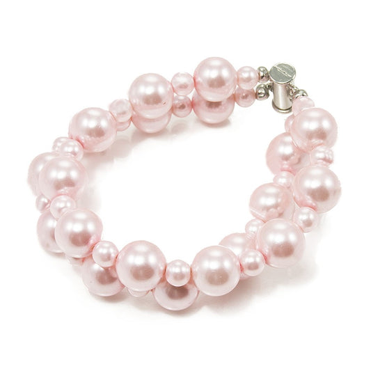 Bracciale LE PERLE .023 perle rosa.