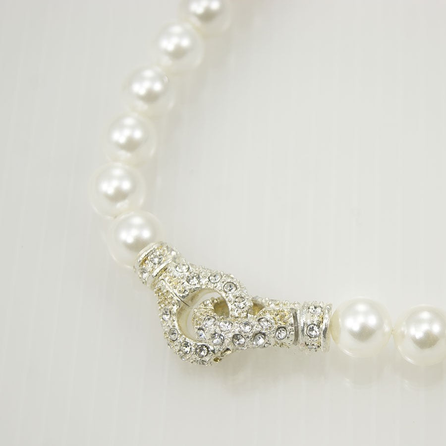 Collana LE PERLE .003, un  filo di perle di maiorca.